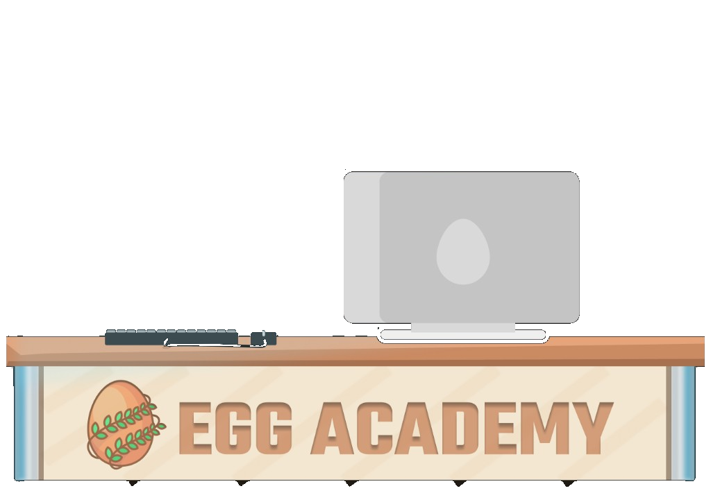 Egg Academy reception desk